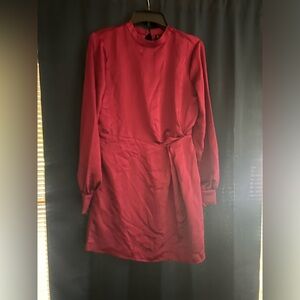 Mango red dress